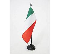 BANDIERA DA TAVOLO ITALIA REPUBBLICA CISALPINA 15x15cm - PICCOLA BANDIERINA ITALIANA ANTICA 15 x 15 cm - AZ FLAG