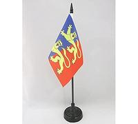 AZ FLAG Bandiera da Tavolo Manica 15x10 cm Poliestere 100D Base Plastica