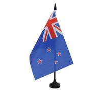 BANDIERA DA TAVOLO NUOVA ZELANDA 21x14cm - PICCOLA BANDIERINA NEOZELANDESE 14 x 21 cm - AZ FLAG