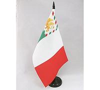 BANDIERA DA TAVOLO REPUBBLICA DI SAN MARCO 21x14cm - PICCOLA BANDIERINA DI VENEZIA 14 x 21 cm - AZ FLAG