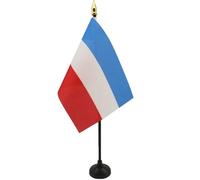 BANDIERA DA TAVOLO REPUBBLICA FEDERALE DI JUGOSLAVIA 15x10cm punta dorata - PICCOLA BANDIERINA JUGOSLAVA - IUGOSLAVIA 10 x 15 cm - AZ FLAG