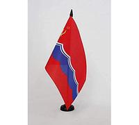 AZ FLAG Bandiera Da Tavolo Repubblica Socialista Sovietica Estone 1940-1990 21x14 cm - Piccola Bandierina Rss D'Estonia 14 X 21 Cm