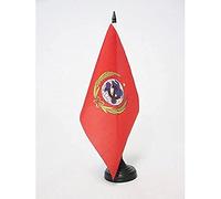 AZ FLAG Bandiera Da Tavolo Repubblica Sovietica Cinese 1931-1937 21x14 cm - Piccola Bandierina Cina Socialista 14 x 21 cm