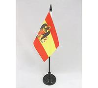 AZ FLAG Bandiera Da Tavolo Spagna Franchista 1945-1977 15X10Cm - Piccola Bandierina Spagnola Di Franco 10 X 15 Cm