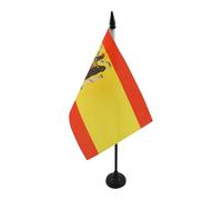 AZ FLAG Bandiera Da Tavolo Spagna Franco 1938-1945 21x14 cm - Piccola Bandierina Spagnola Franchista 14 x 21 cm
