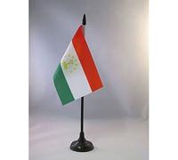AZ FLAG Bandiera Da Tavolo Tagikistan 15X10Cm - Piccola Bandierina Tagika 10 X 15 Cm