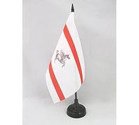 AZ FLAG Bandiera da Tavolo Toscana 21x14cm - Piccola BANDIERINA REGIONE Toscana - REGIONE Italia 14 x 21 cm