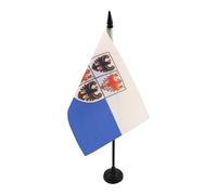 BANDIERA DA TAVOLO TRENTINO-ALTO ADIGE 21x14cm - PICCOLA BANDIERINA TRENTINA - REGIONE ITALIA 14 x 21 cm - AZ FLAG