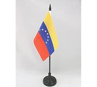 AZ FLAG Bandiera Da Tavolo Venezuela Antica 15X10Cm - Piccola Bandierina Venezuelana 10 X 15 Cm