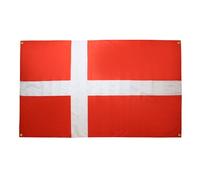 AZ FLAG Bandiera Danimarca 150 x 90 cm con 4 occhielli, bandiera danese per balcone o parete