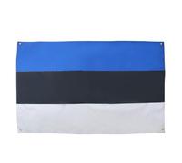 AZ FLAG Bandiera Estonia, 150 x 90 cm, con 4 occhielli, Padiglione Estone per balcone o parete