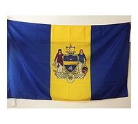 AZ FLAG Bandiera FILADELFIA 90x60cm - Bandiera Città di Philadelphia - Pennsylvania 60 x 90 cm Foro per Asta