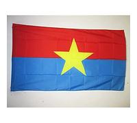 AZ FLAG Bandiera Fronte di LIBERAZIONE Nazionale del Vietnam del Sud 150x90cm - Bandiera Viet CONG 90 x 150 cm Foro per Asta
