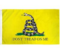AZ FLAG Bandiera Gadsden Non CALPESTARMI 150x90cm - Gran Bandiera Dont Tread ON Me 90 x 150 cm Poliestere Leggero - Bandiere
