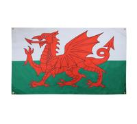 AZ FLAG Bandiera Galles 150 x 90 cm con 4 occhielli, bandiera gallese per balcone o parete