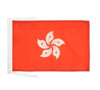 AZ FLAG Bandiera Hong Kong 45x30cm - BANDIERINA Cinese 30 x 45 cm cordicelle