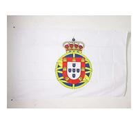 AZ FLAG Bandiera Impero COLONIALE Portoghese 1415-2002 150x90cm - Bandiera STORICA del Portogallo 90 x 150 cm Foro per Asta