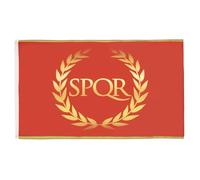 BANDIERA IMPERO ROMANO 150x90cm - BANDIERA SPQR 90 x 150 cm - AZ FLAG