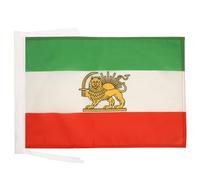 AZ FLAG Bandiera Iran Antica 45x30 cm - Bandierina Iraniana 30 x 45 cm Cordicelle