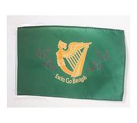 AZ FLAG Bandiera Irlanda Erin Go Bragh 45x30 cm - Bandierina Irlandese 30 x 45 cm Cordicelle