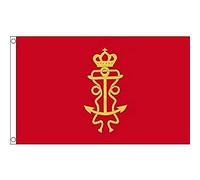AZ FLAG Bandiera James II Lord GRAND'AMMIRAGLIO del Regno Unito Masthead 1686 150x90cm - Bandiera STORICA Britannica 90 x 150 cm