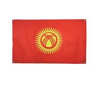 AZ FLAG Bandiera Kirghizistan 150 x 90 cm con 4 occhielli, bandiera Kirghiz per balcone o parete