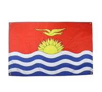 AZ FLAG Bandiera Kiribati, 150 x 90 cm, con 4 occhielli, gazebo Kiribatiano per balcone o parete