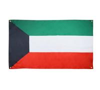 AZ FLAG Bandiera Kuwait 150 x 90 cm con 4 occhielli, bandiera Kuwait per balcone o parete