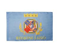 BANDIERA LAZIO 90x60cm - BANDIERA LAZIALE - REGIONE ITALIA 60 x 90 cm foro per asta - AZ FLAG