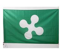 BANDIERA LOMBARDIA 150x90cm - BANDIERA LOMBARDA - REGIONE ITALIA 90 x 150 cm foro per asta - AZ FLAG