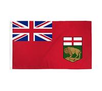 AZ FLAG Bandiera Manitoba 150x90cm - Bandiera Canadese - Canada 90 x 150 cm