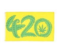 BANDIERA MARIJUANA 420 IT'S 5 O'CLOCK SOMEWHERE 150x90cm - BANDIERA SONO LE 5 90 x 150 cm - AZ FLAG