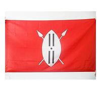 AZ FLAG Bandiera Masai 90x60cm - Bandiera dei Maasai - Kenya 60 x 90 cm Foro per Asta
