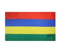 AZ FLAG Bandiera Mauritius, 150 x 90 cm, con 4 occhielli, bandiera Mauriziana per balcone o parete