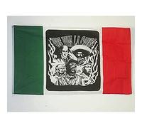 AZ FLAG Bandiera Messico Que Viva LA Causa 150x90cm - Bandiera Messicana 90 x 150 cm