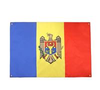 AZ FLAG Bandiera Moldavia 150 x 90 cm con 4 occhielli, bandiera moldava per balcone o parete