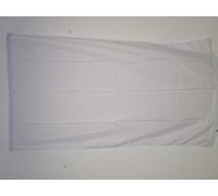 BANDIERA MONOCOLORE BIANCO 90x60cm - GRAN BANDIERA BIANCA 60 x 90 cm Poliestere leggero - Bandiere - AZ FLAG