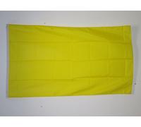 AZ FLAG Bandiera Monocolore Giallo 150x90cm - Gran Bandiera Gialla 90 x 150 cm Poliestere Leggero - Bandiere