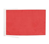AZ FLAG Bandiera Monocolore Rosso 45x30 cm Rossa Poliestere 100D Cordini