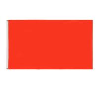 AZ FLAG Bandiera Monocolore Rosso 90x60 cm Poliestere Leggero 2 Occhielli