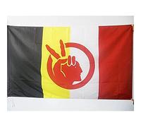 AZ FLAG Bandiera Movimento dei NATIVI Americani 90x60cm - Bandiera American Indian Movement - Indiano 60 x 90 cm Foro per Asta