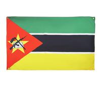 AZ FLAG Bandiera Mozambico 150 x 90 cm con 4 occhielli, Padiglione Mozambicano per balcone o parete