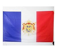 BANDIERA NAPOLEONE BONAPARTE PRIMO IMPERO FRANCESE 90x60cm - BANDIERA BLASONE FRANCIA 60 x 90 cm foro per asta - AZ FLAG