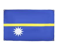 AZ FLAG Bandiera Nauru 150 x 90 cm con 4 occhielli, bandiera Nauruan per balcone o parete