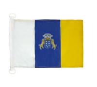 AZ FLAG Bandiera Nautica Isole Canarie 45x30 cm Anelli Plastica