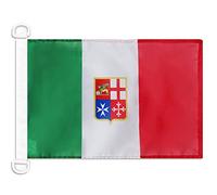 AZ FLAG Bandiera Nautica Marina mercantile Italia 45x30 cm Anelli Plastica