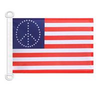 AZ FLAG Bandiera Nautica Stati Uniti Pace 45x30 cm Anelli Plastica