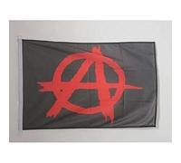 AZ FLAG Bandiera Navale Anarchia 45x30cm - Bandiera Maritima Anarchica 30 x 45 cm speciale Nautismo, Padiglione Nautico