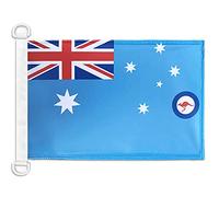 AZ FLAG Bandiera Navale Australia Royal Australian Air Force 45x30cm - Bandiera Maritima Reale Aeronautica Militare Australiana - Raaf 30 x 45 cm speciale Nautismo, Padiglione Nautico
