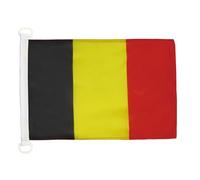 BANDIERA NAVALE BELGIO 45x30cm - BANDIERA MARITIMA BELGA 30 x 45 cm speciale nautismo - AZ FLAG